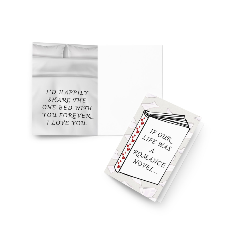 Only One Bed Greeting Card