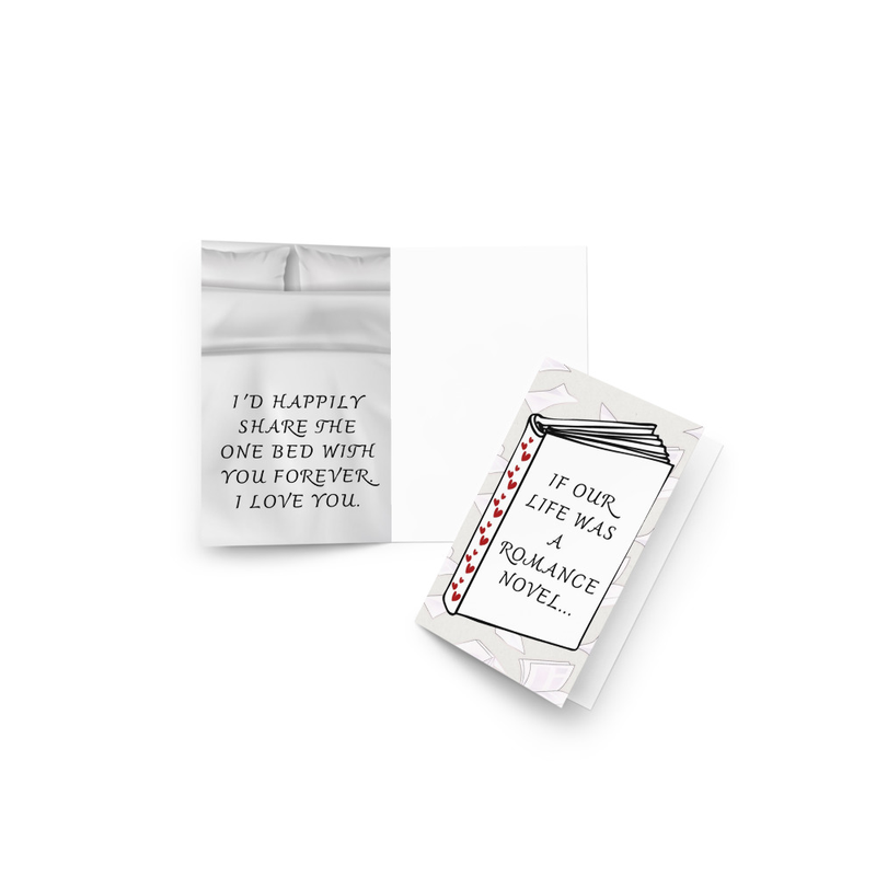 Only One Bed Greeting Card