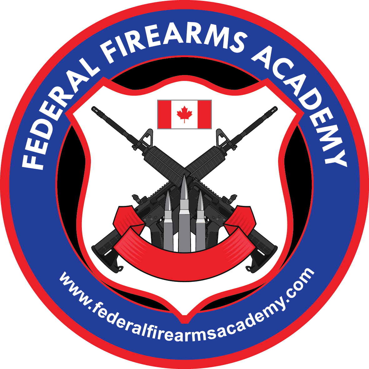 Federal Firearms Academy Logo Stickers