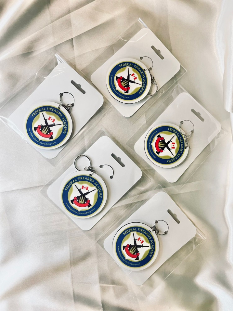 Federal Firearms Academy 3" Key Chain