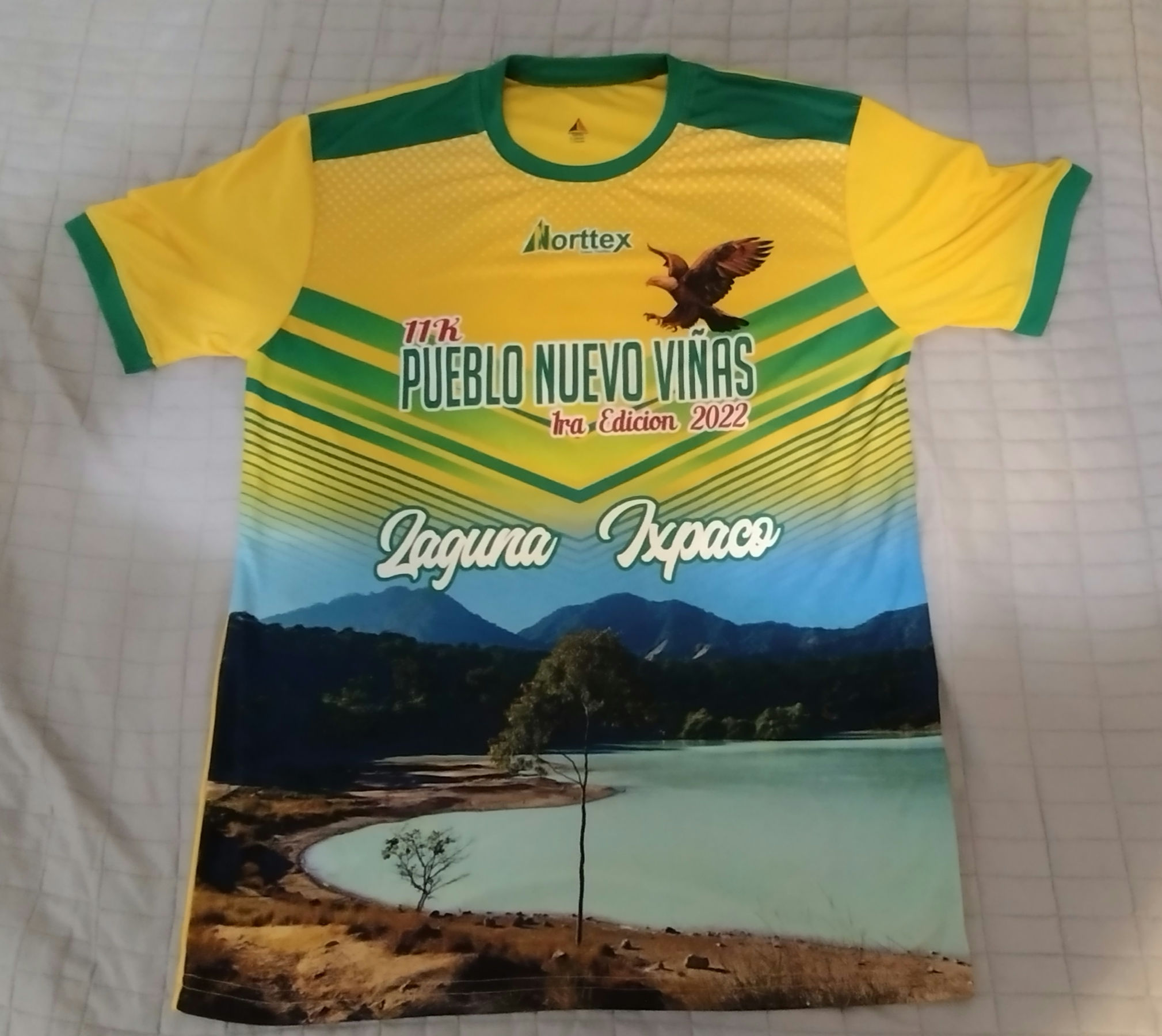 Camiseta conmemorativa Carrera 11 k Ixpaco