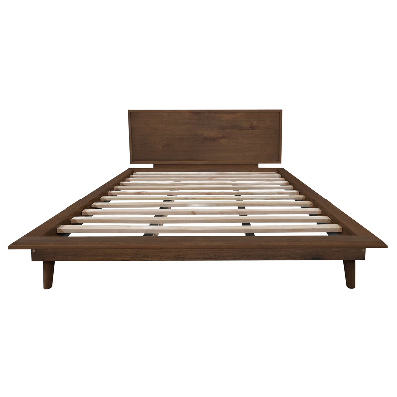 Lennox Queen Bed - Walnut