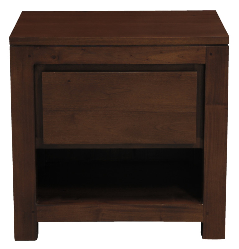 Alverne Mahogany Timber Bedside Table