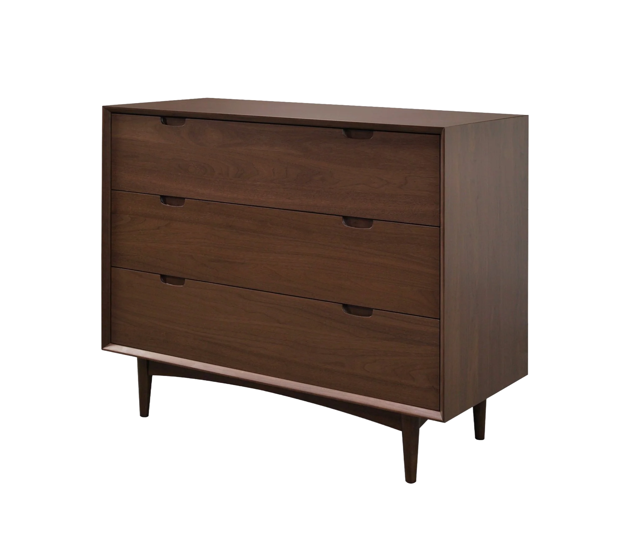 Oslo 3 Drawer Chest – Walnut