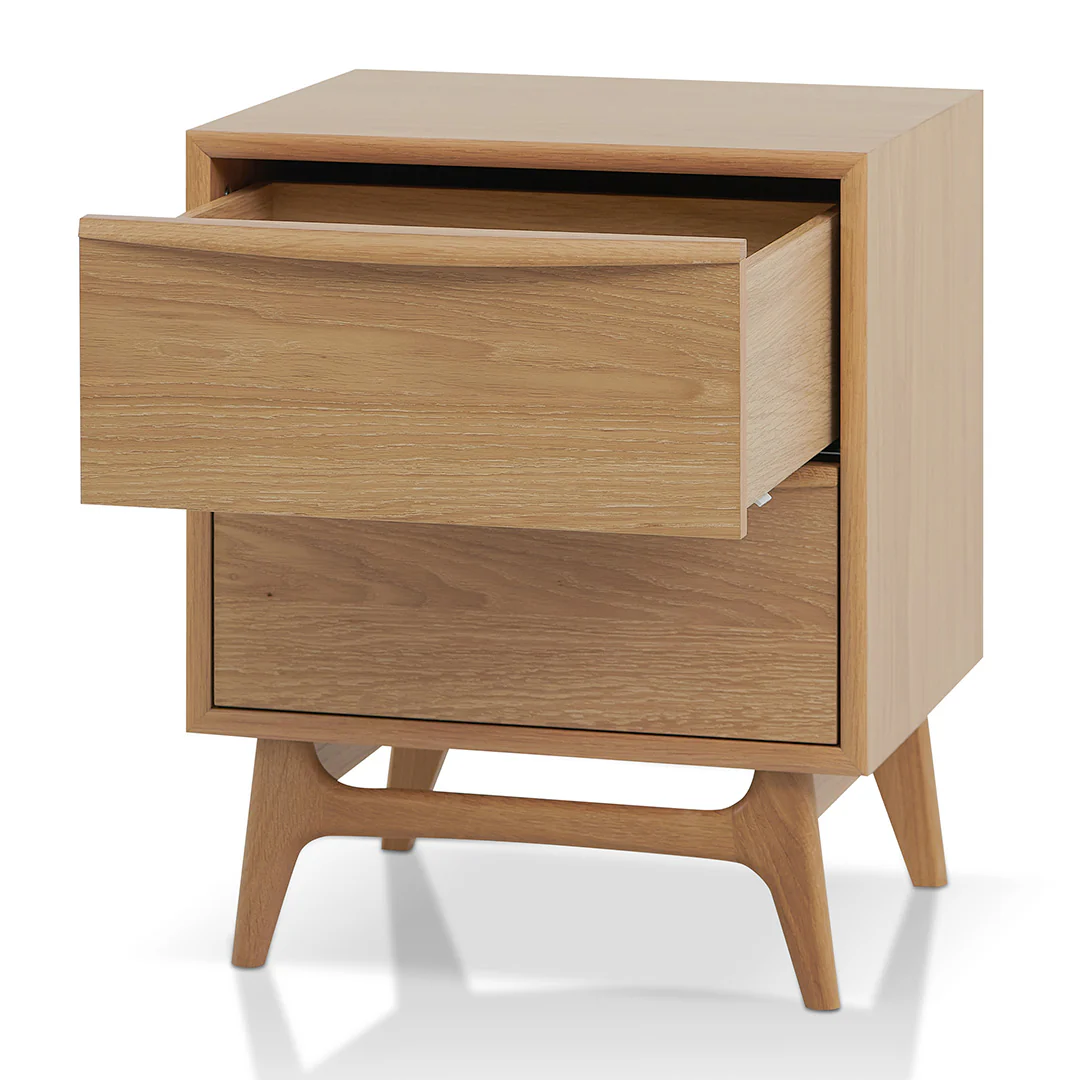 Lennox Bedside – Light Oak Finish