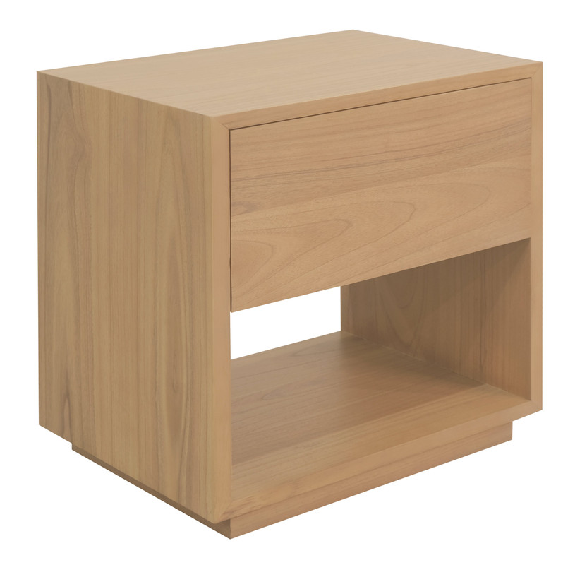 Oscar Luxe Bedside Table – Natural Timber