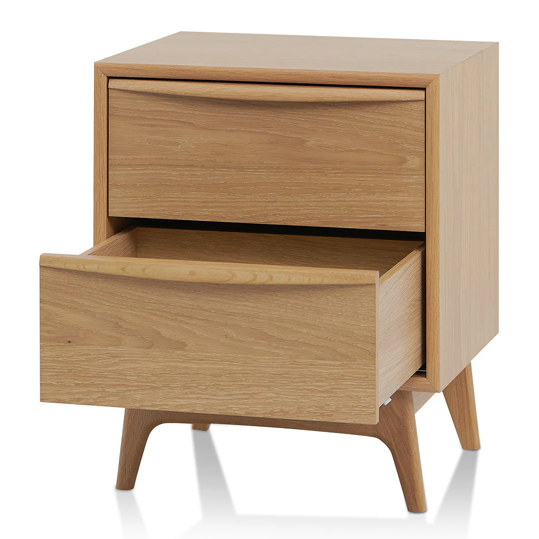Lennox Bedside – Light Oak Finish