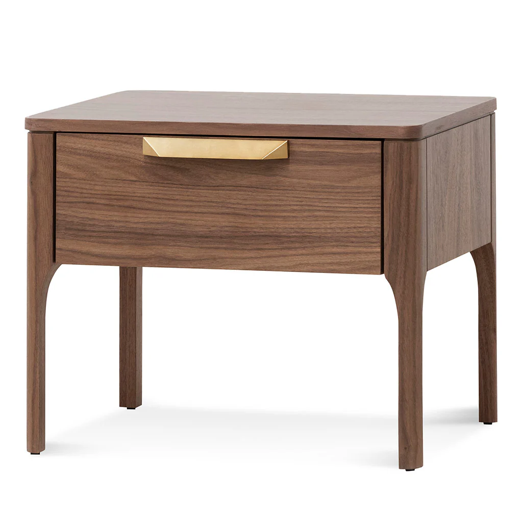 Mara Bedside – Walnut