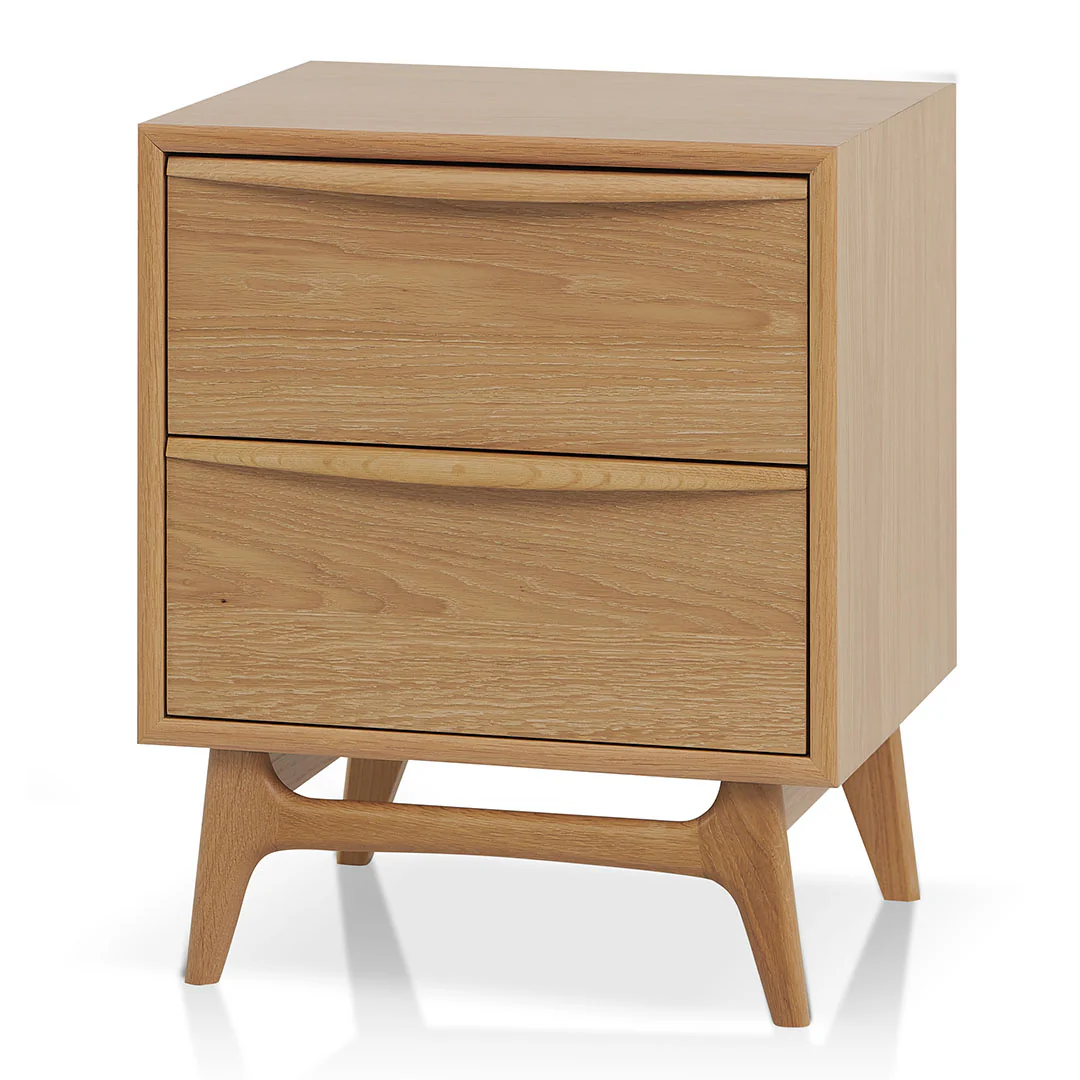 Lennox Bedside – Light Oak Finish