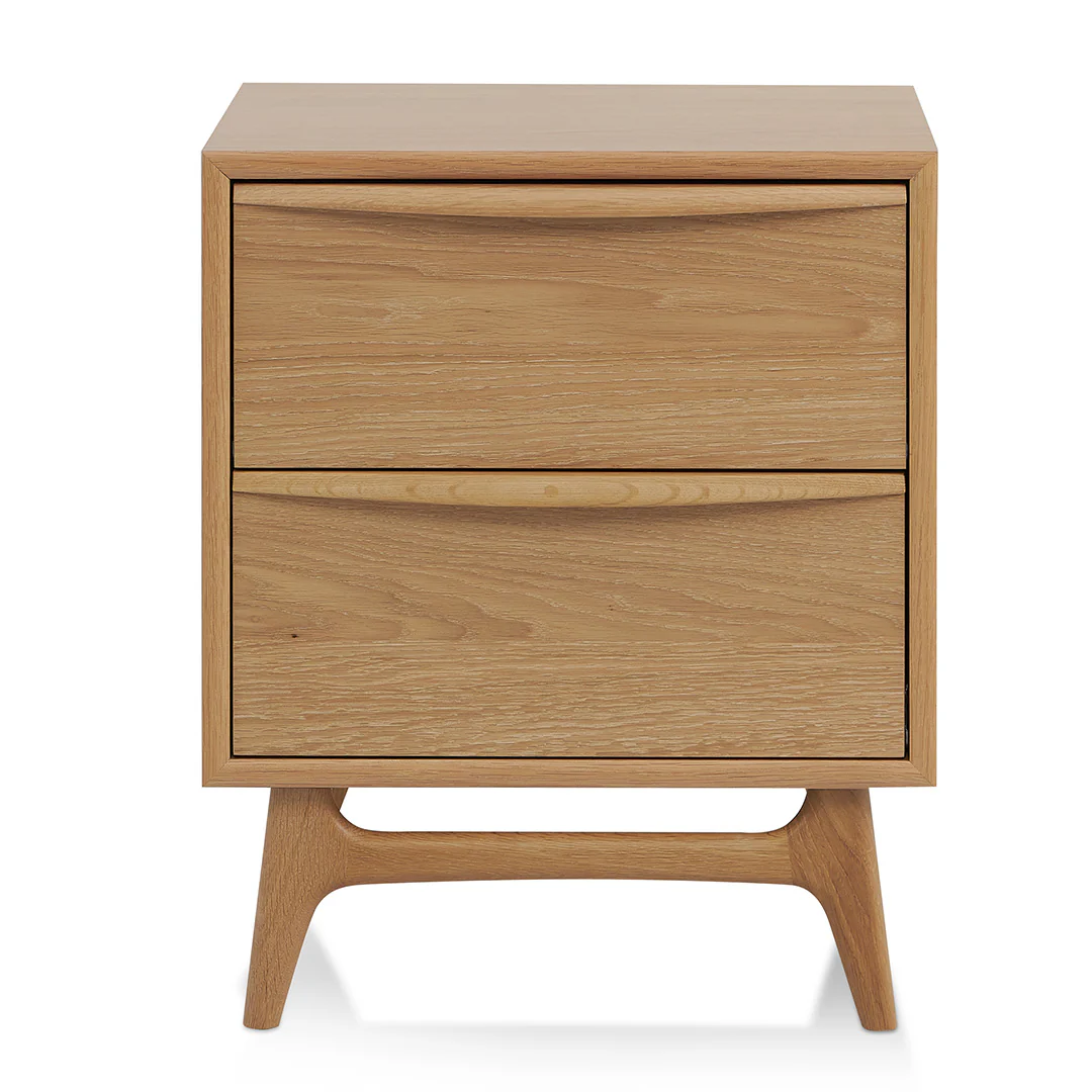 Lennox Bedside – Light Oak Finish