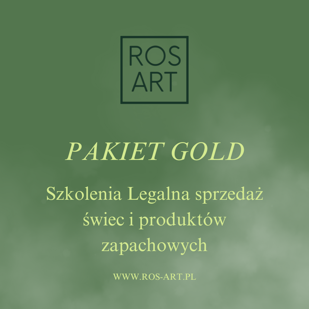 CC PAKIET GOLD Szkolenie ,,LEGALNA SPRZEDAŻ ŚWIEC"