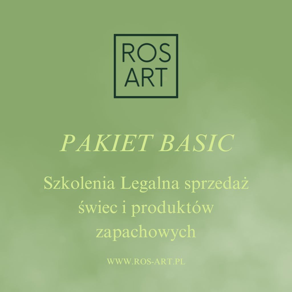 CC PAKIET BASIC Szkolenie ,,LEGALNA SPRZEDAŻ ŚWIEC" 