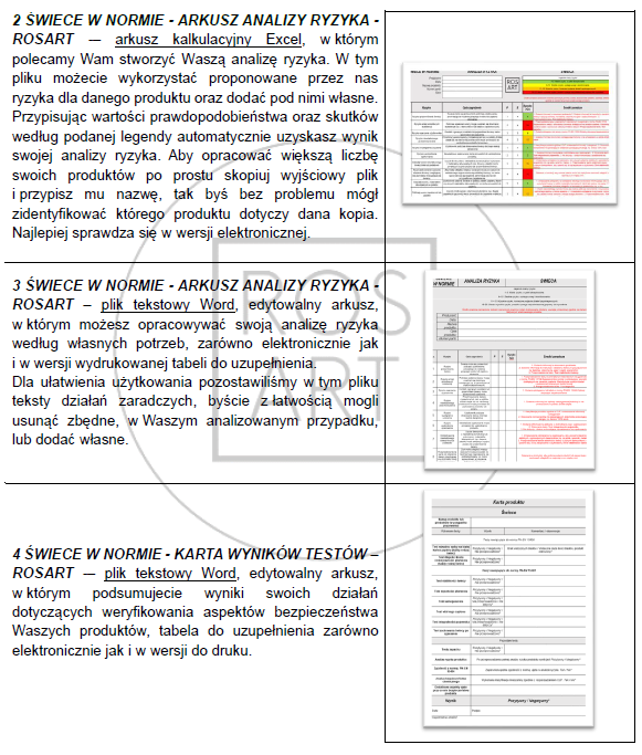 ŚWIECE W NORMIE Praktyczny przewodnik analizy ryzyka GPSR
