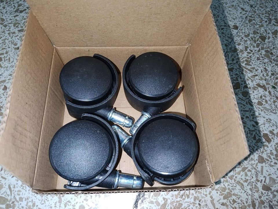 Juego de 4 ruedas para silla secretarial