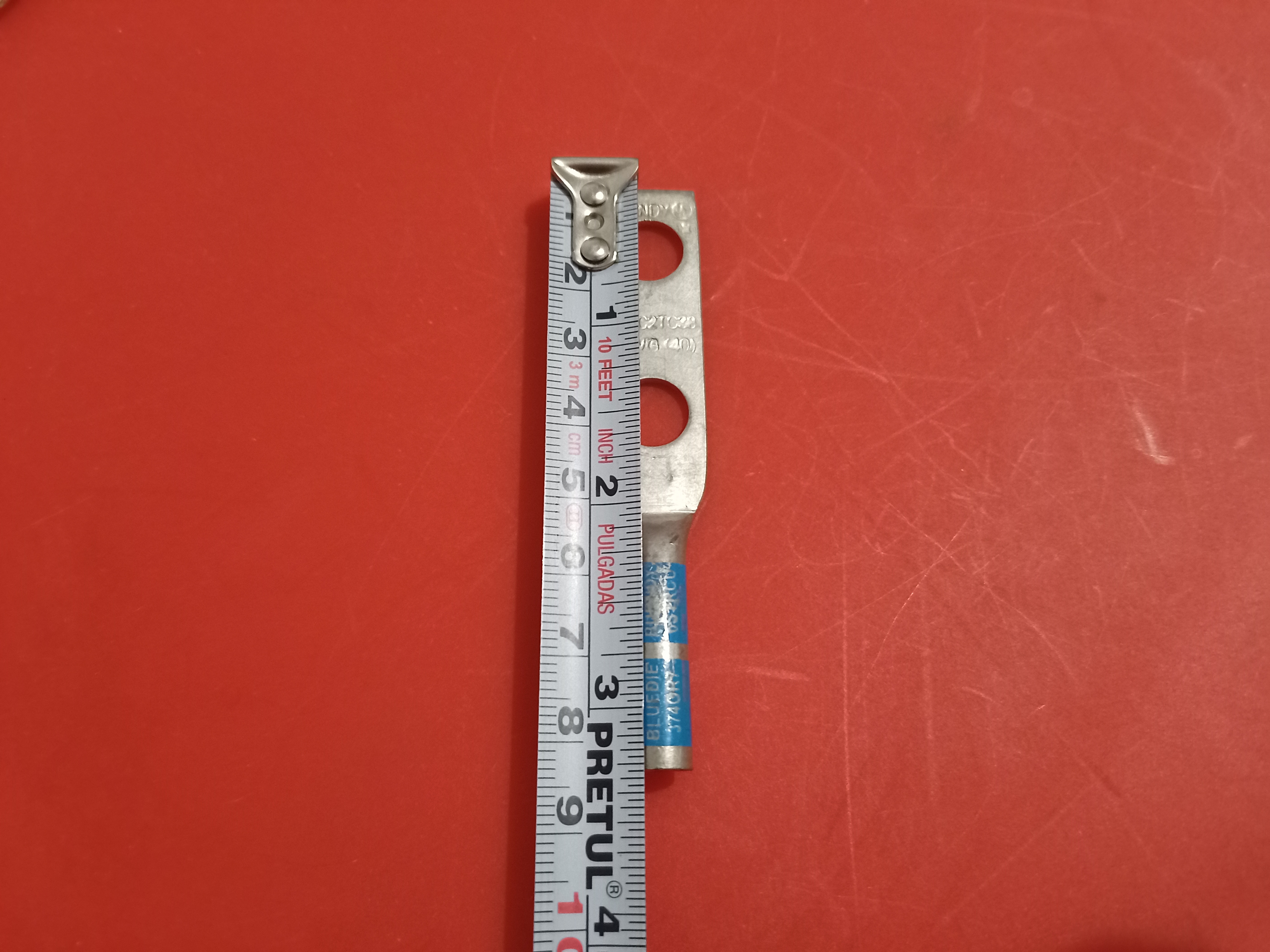  Zapata calibre 6, doble ojillo 3/8