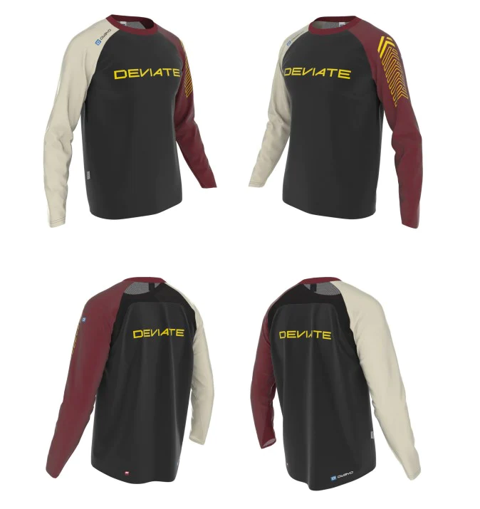 Deviate Cycles Long Sleeve Riders Jersey