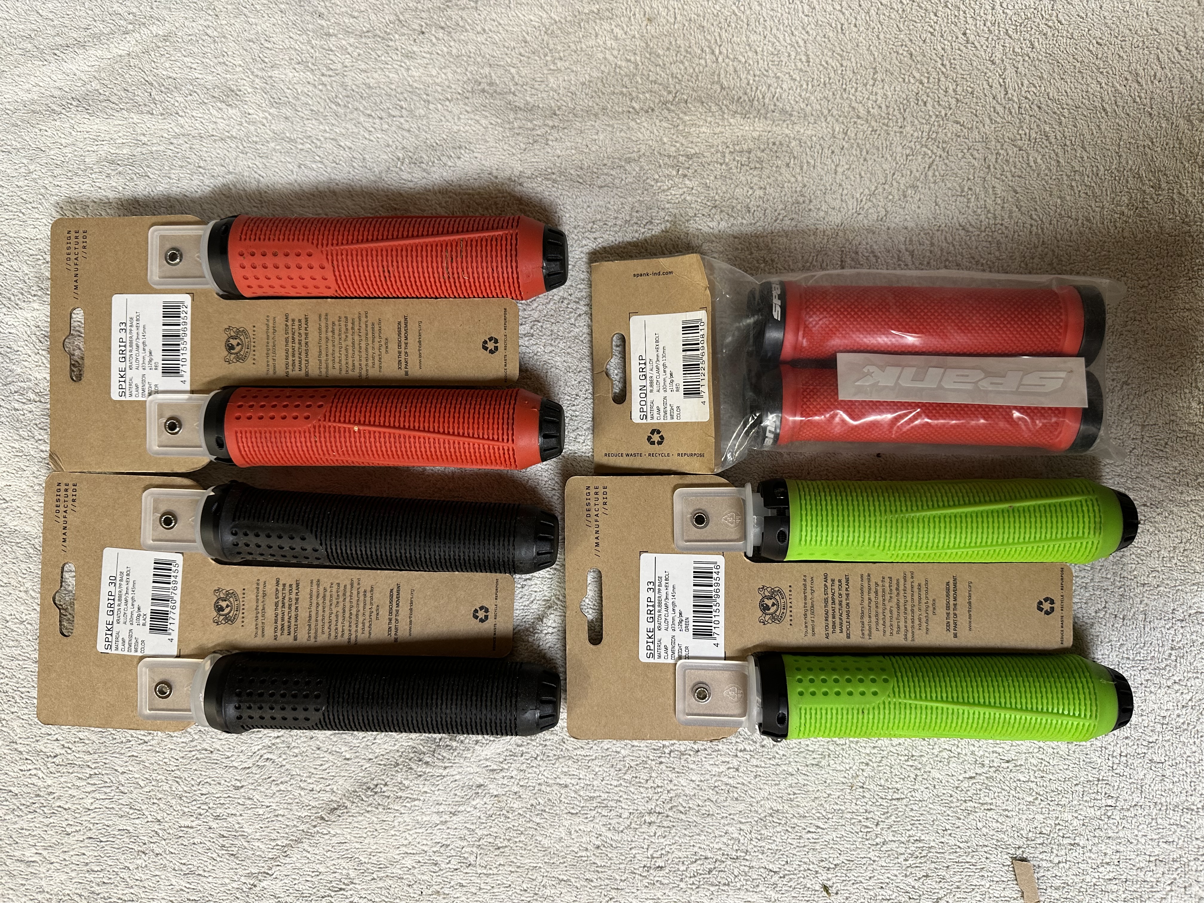 Spank grips -  LAGERSALG