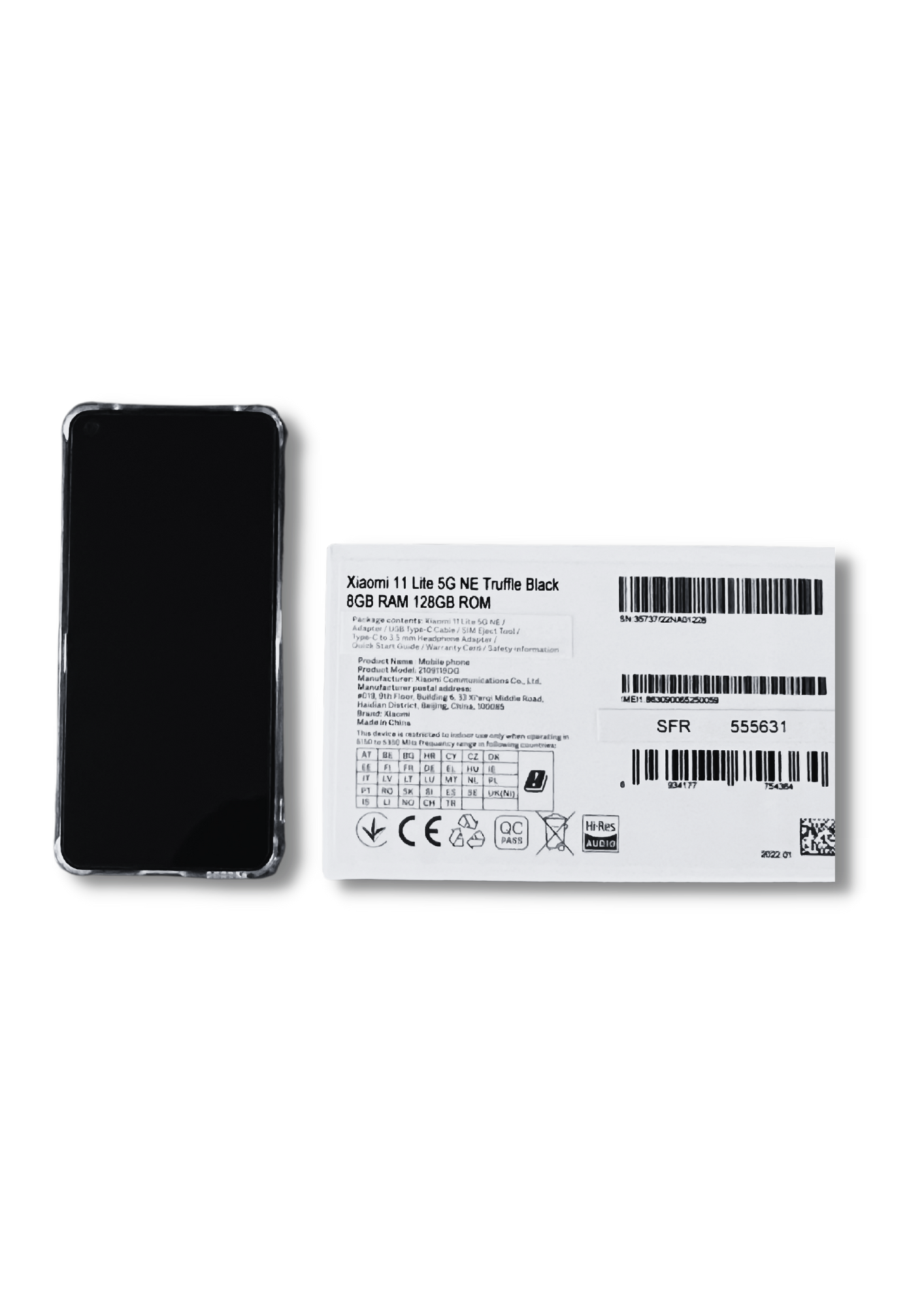 Xiaomi 11 Lite 5g Ne Truffle Black 8Go 128GB