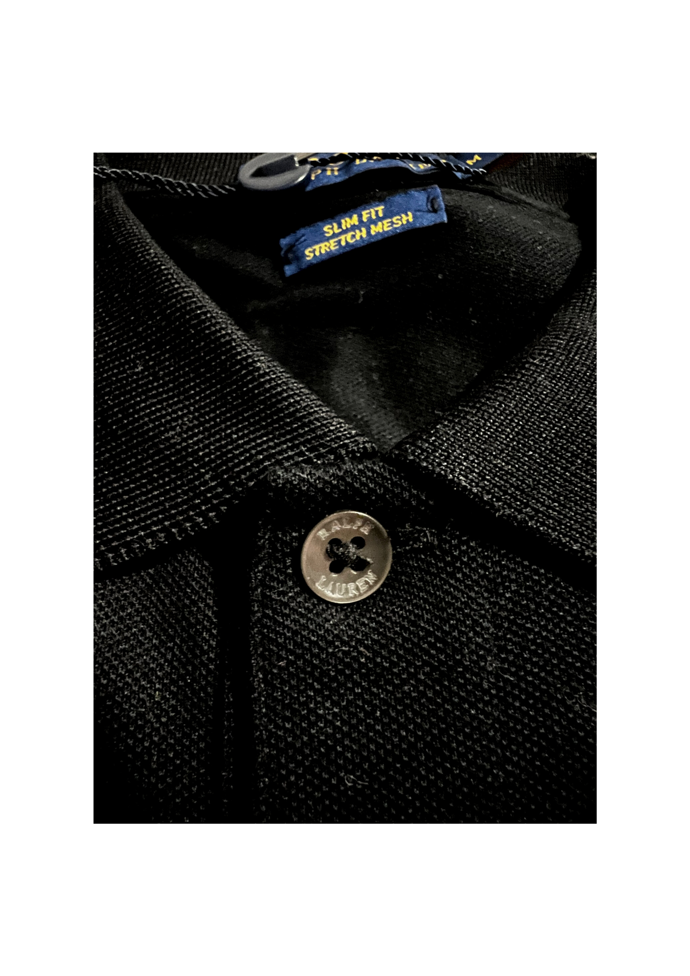 0- POLO RALPH LAUREN manches longues noir