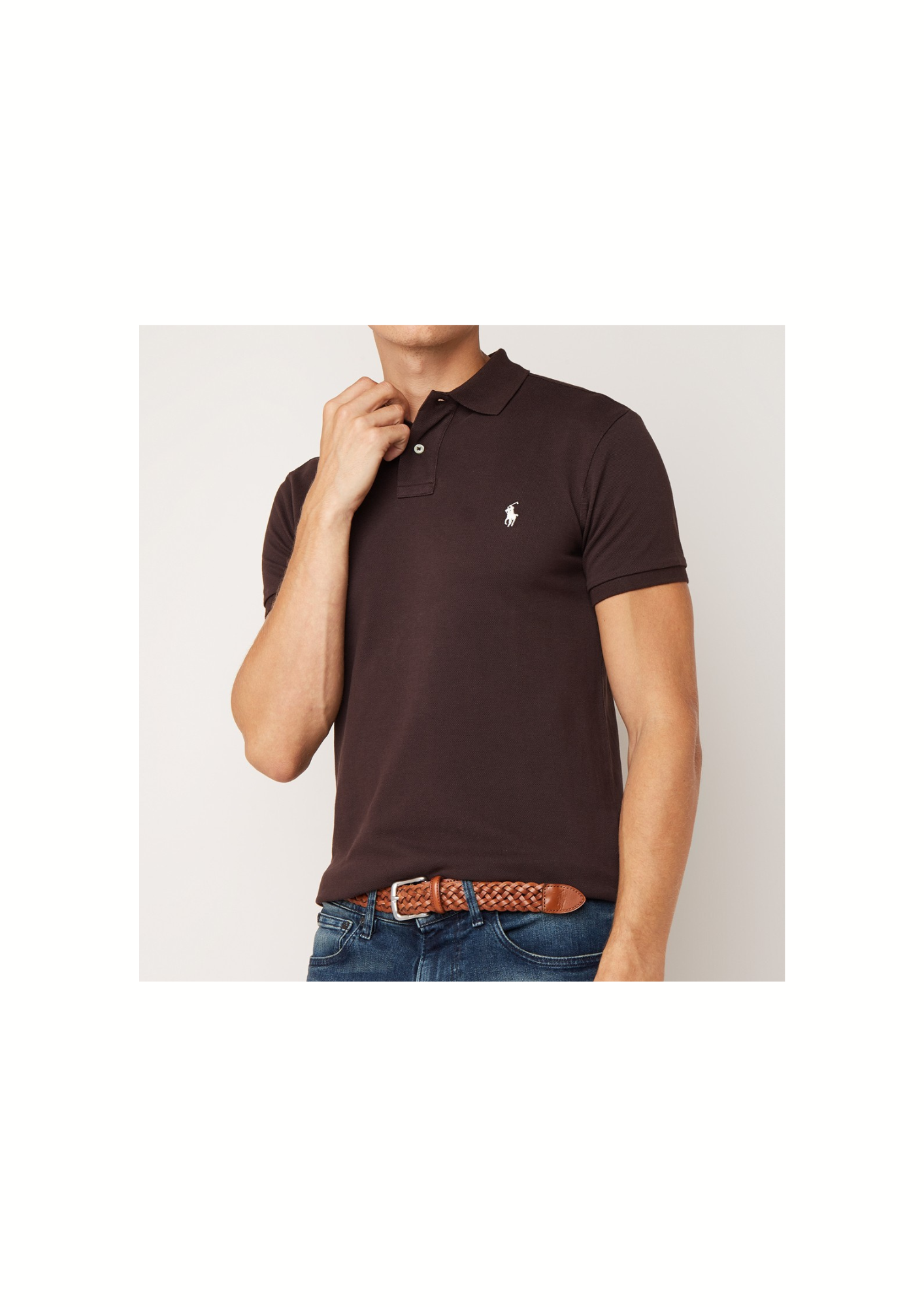 0- Polo Ralph Lauren marron