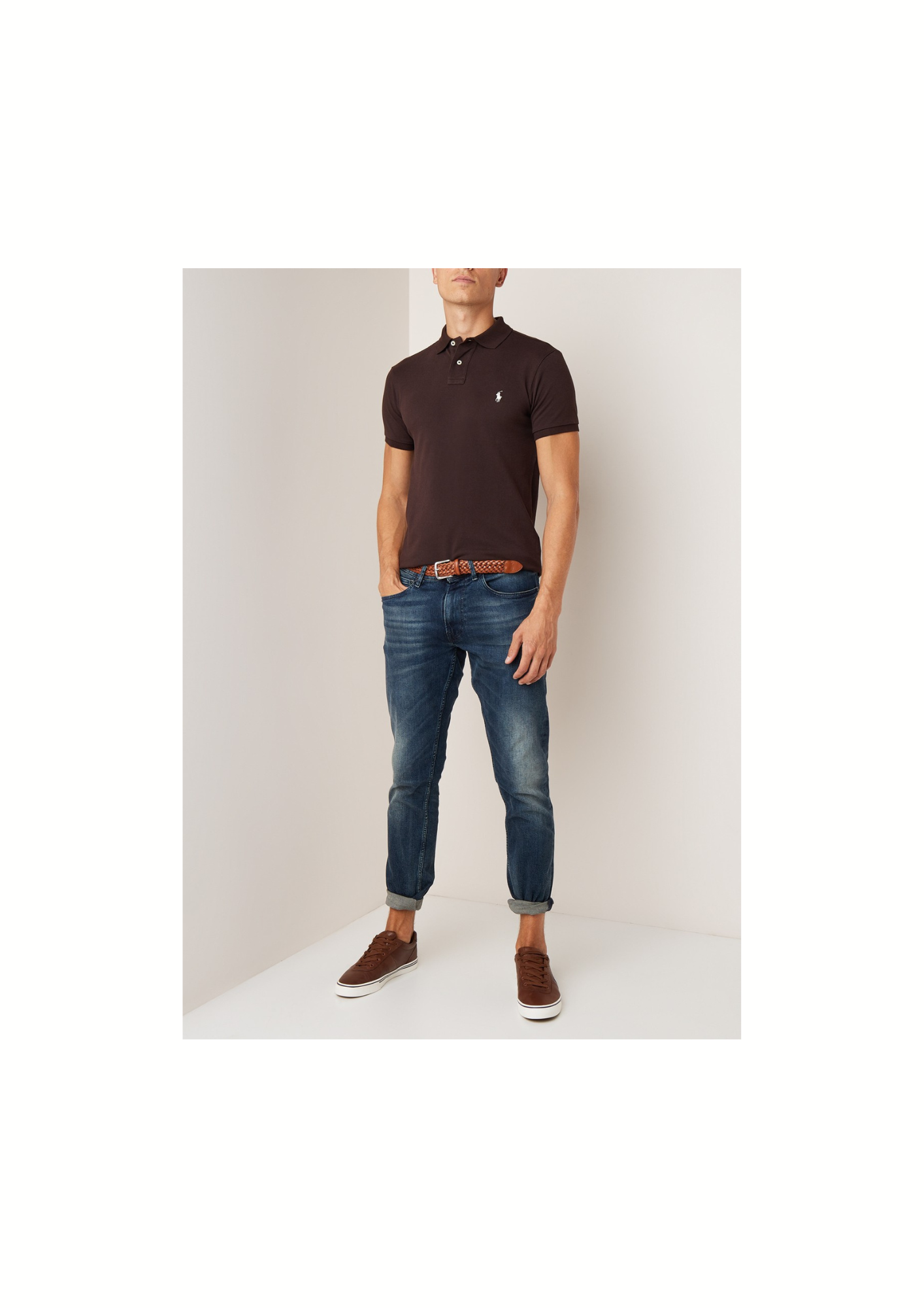 0- Polo Ralph Lauren marron