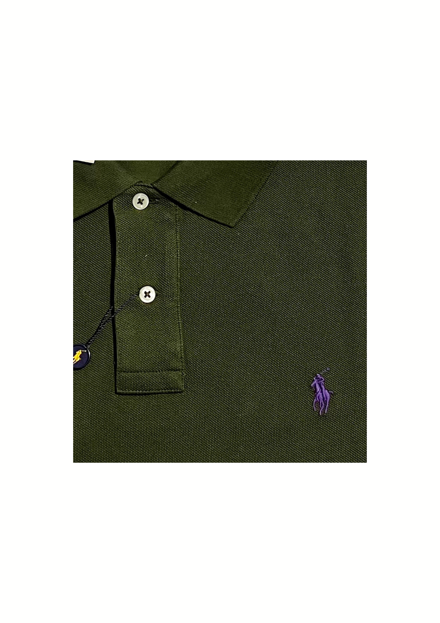 0- Polo Ralph Lauren vert mousse