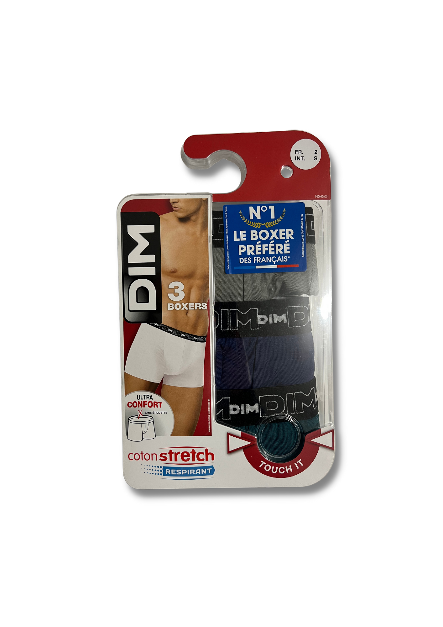 PACK 3 BOXERS DIM 6596