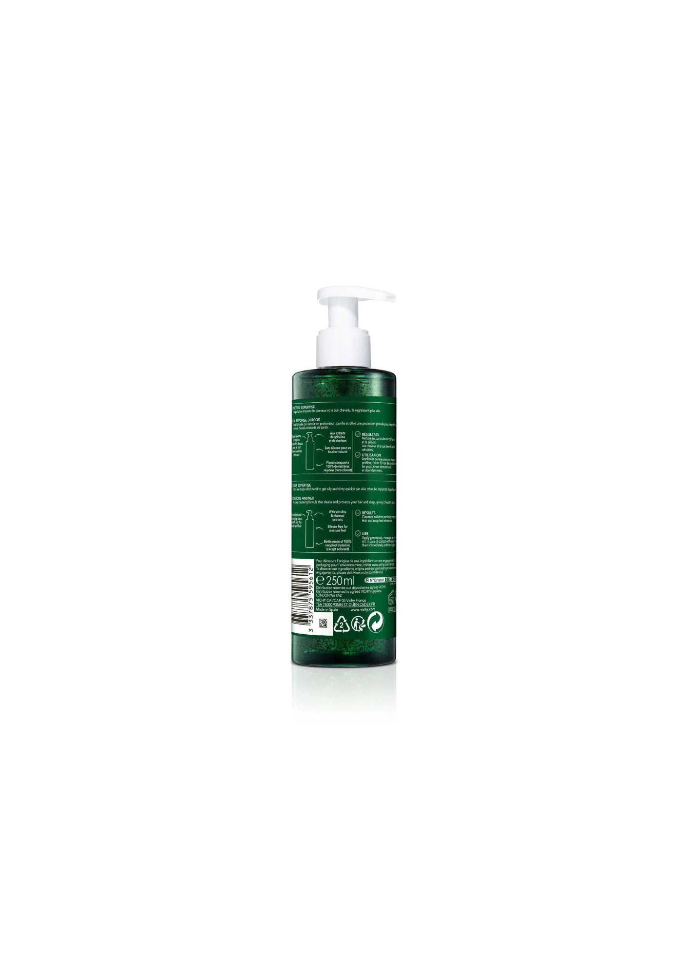 Shampooing Détox Vichy Dercos Nutrients - 250ml