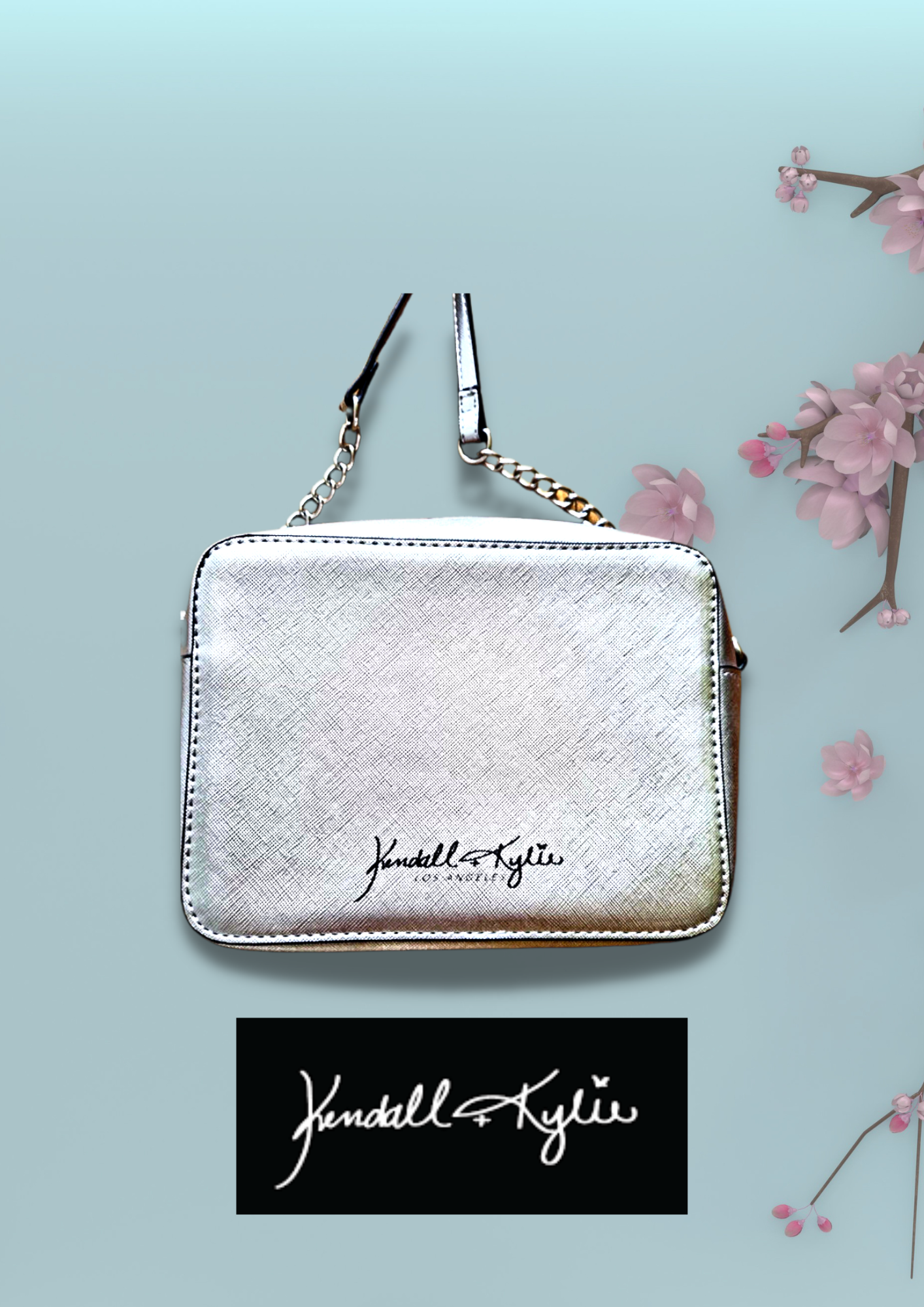 Petit Sac Argenté KENDALL + KYLIE