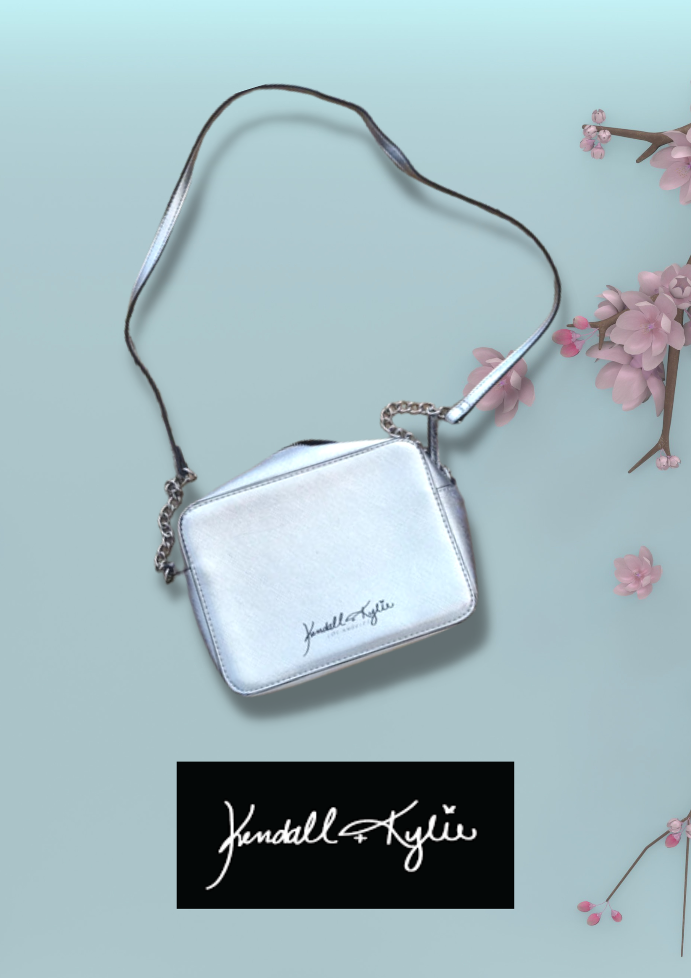 Petit Sac Argenté KENDALL + KYLIE