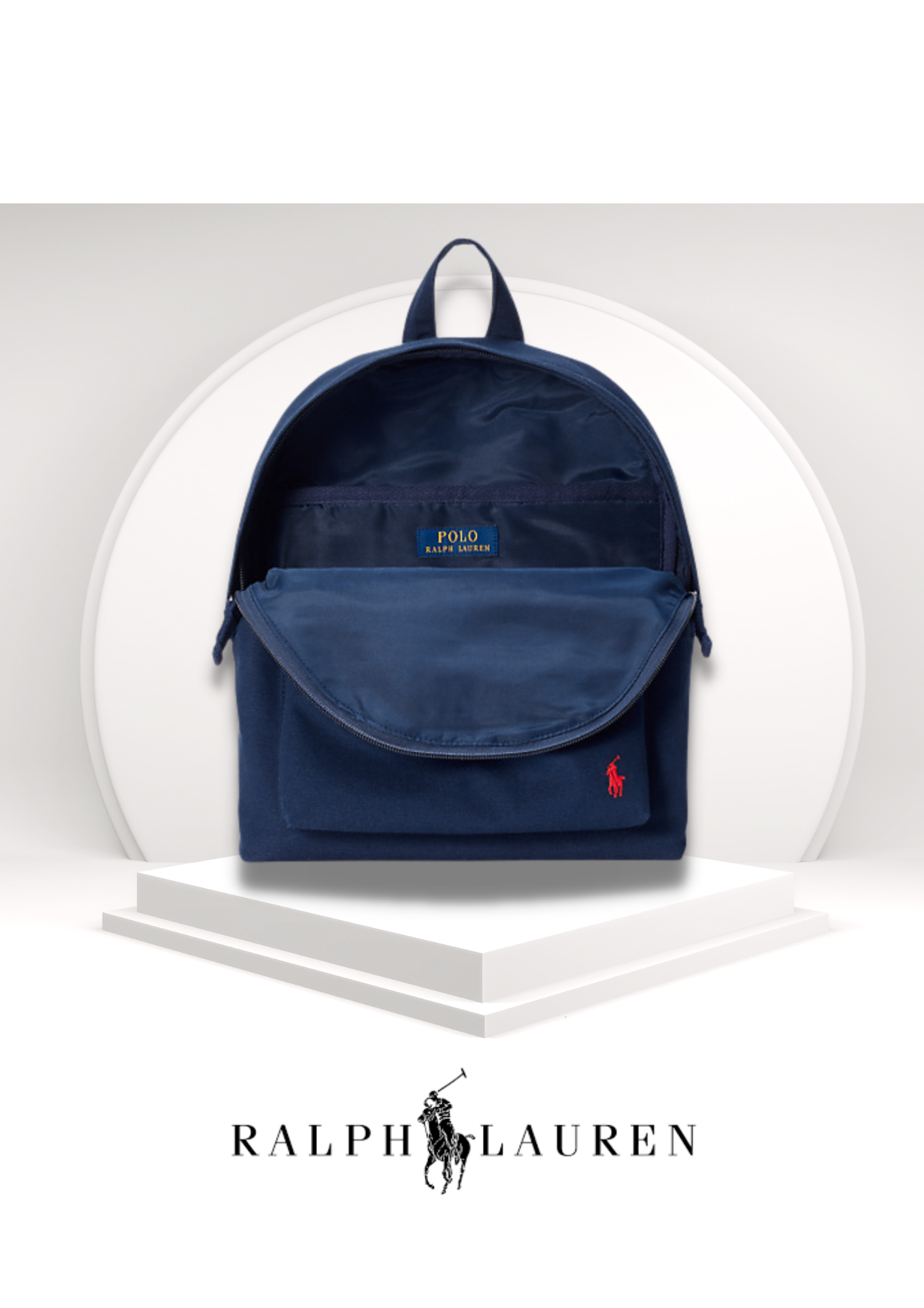 0- Polo Ralph Lauren SAC À DOS en toile 