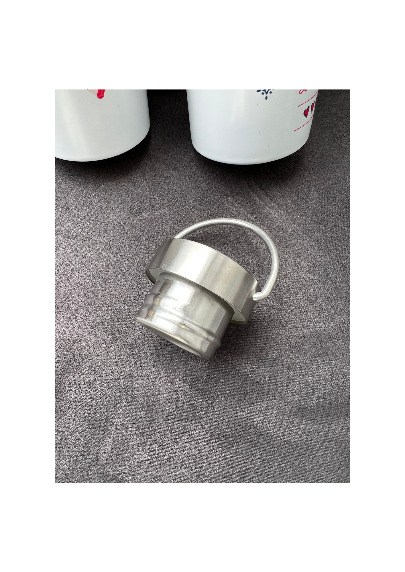 Lot de 2 bouteilles (gourdes) isothermes 350ml + 500ml