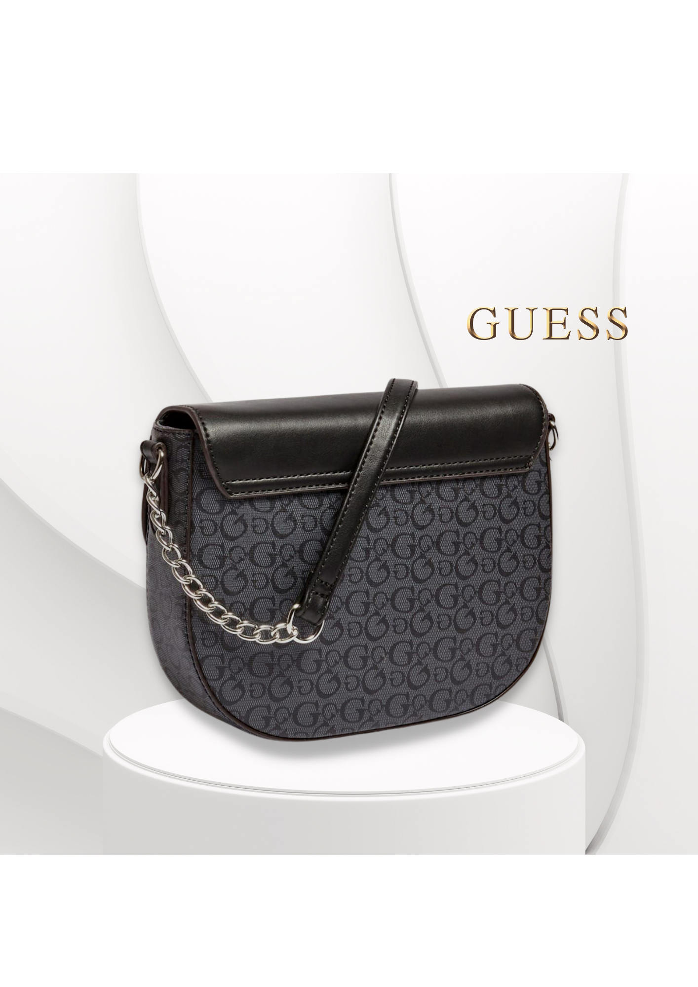 GUESS - Sac à bandoulière Kayla - noir