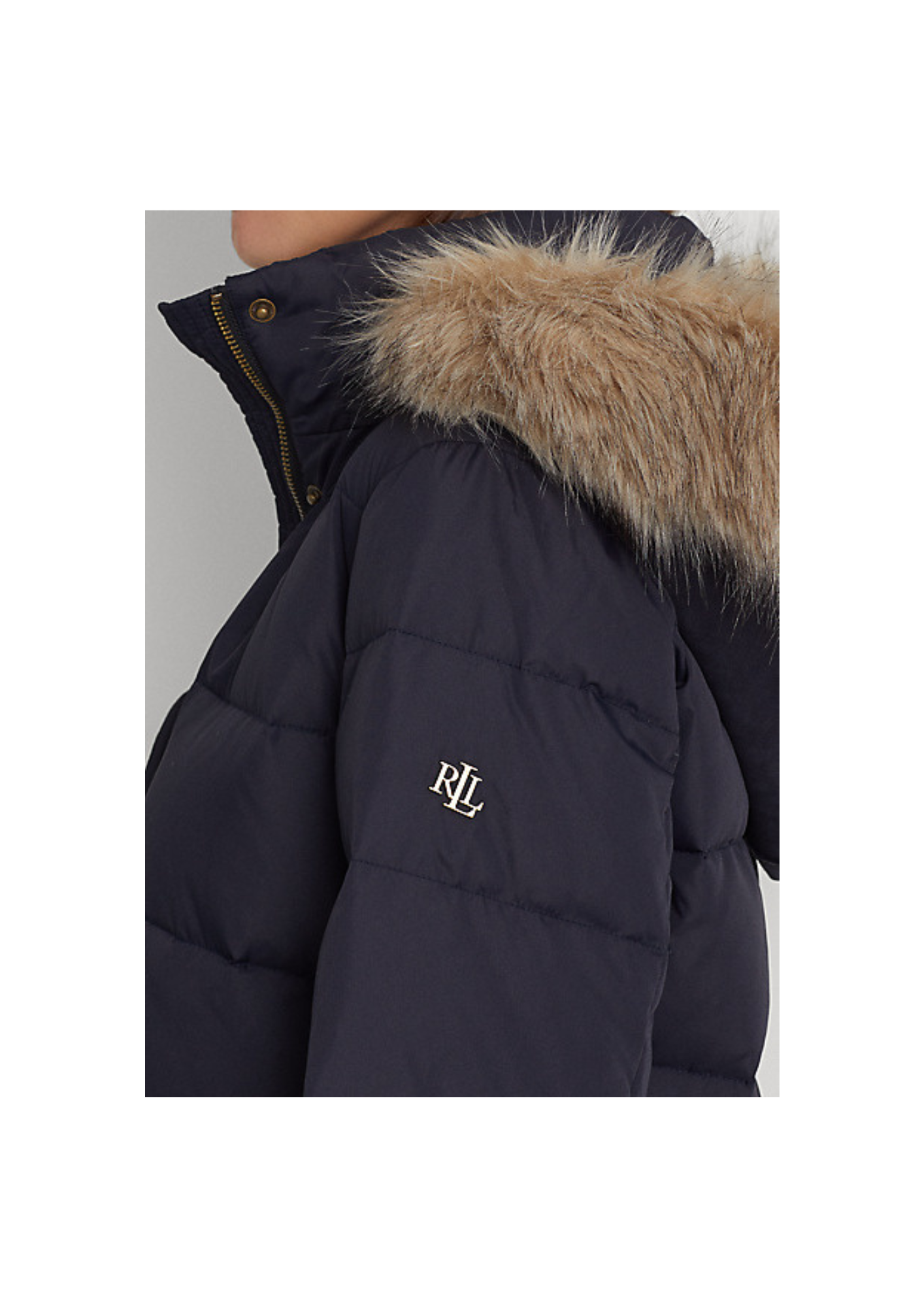 0- Polo Ralph Lauren Doudoune matelassée longue