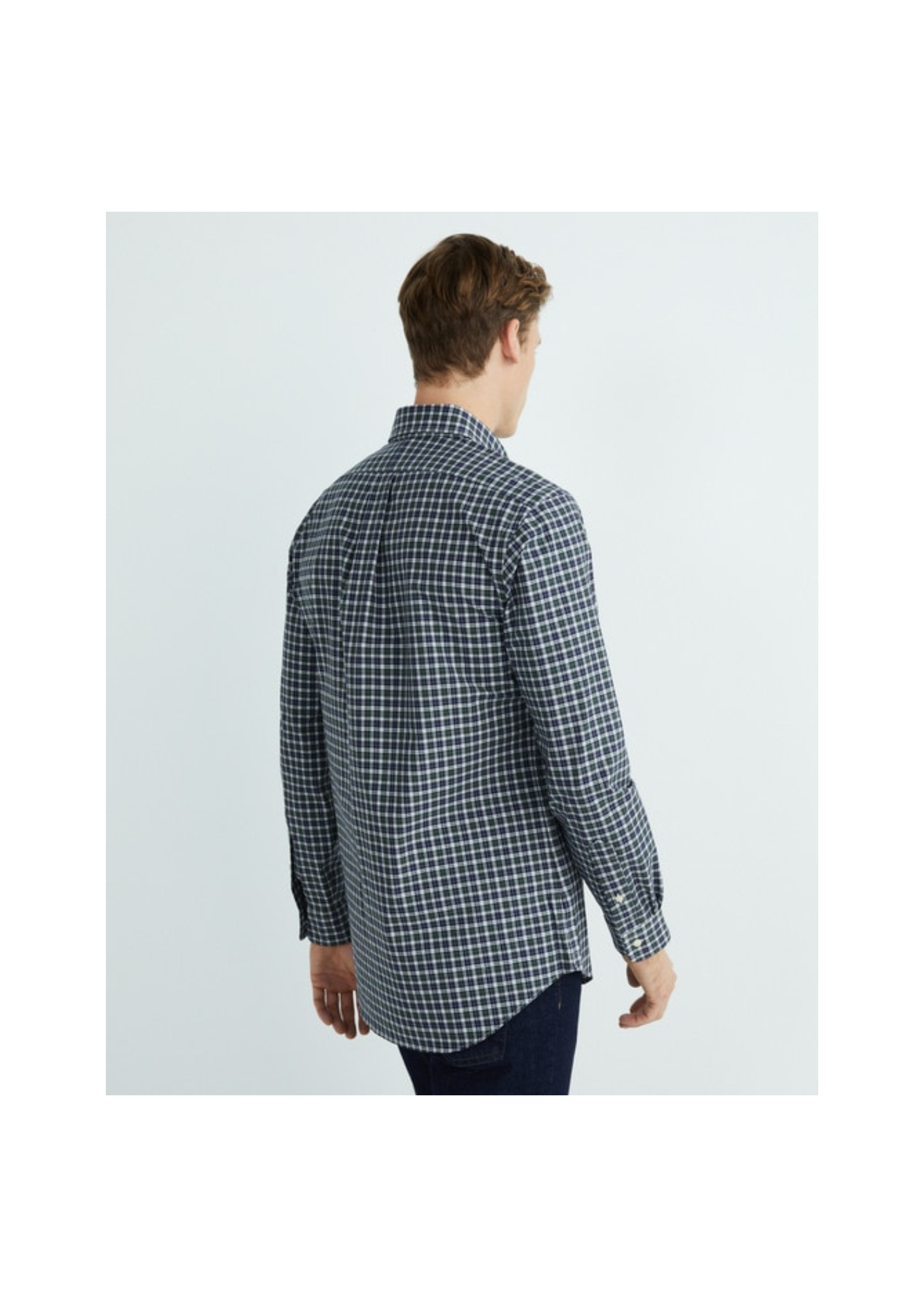 0- Polo Ralph Lauren Chemise ajustée en popeline