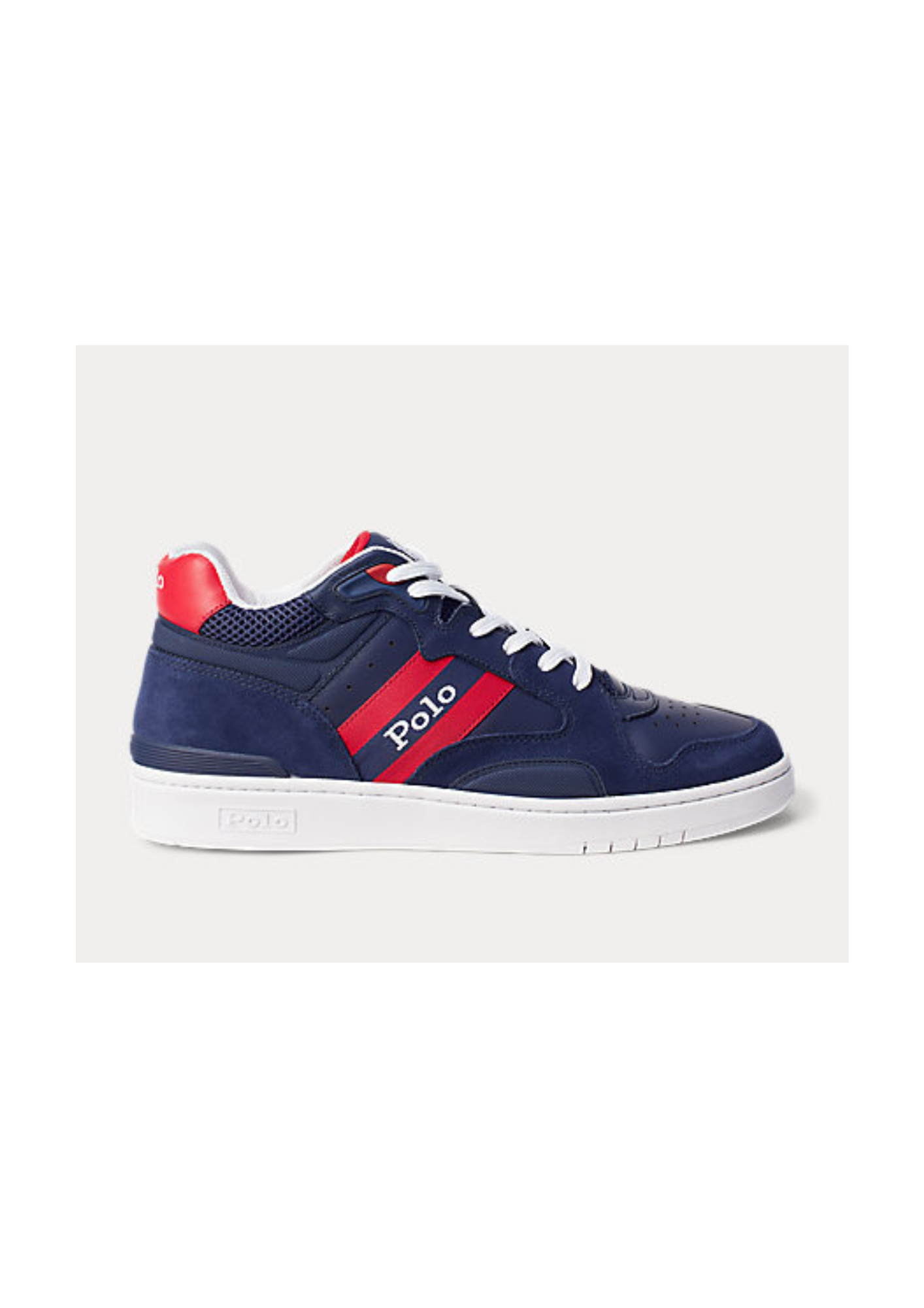 0- Polo Ralph Lauren Baskets Court Mid Pro