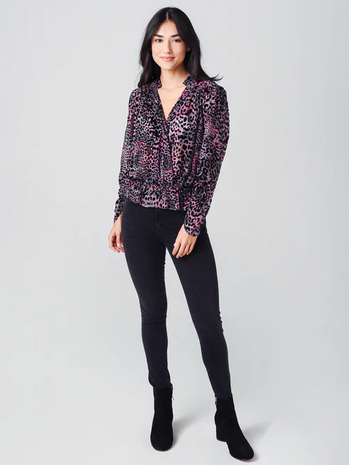 ZADIG & VOLTAIRE  Tunique Tori Velours Devore