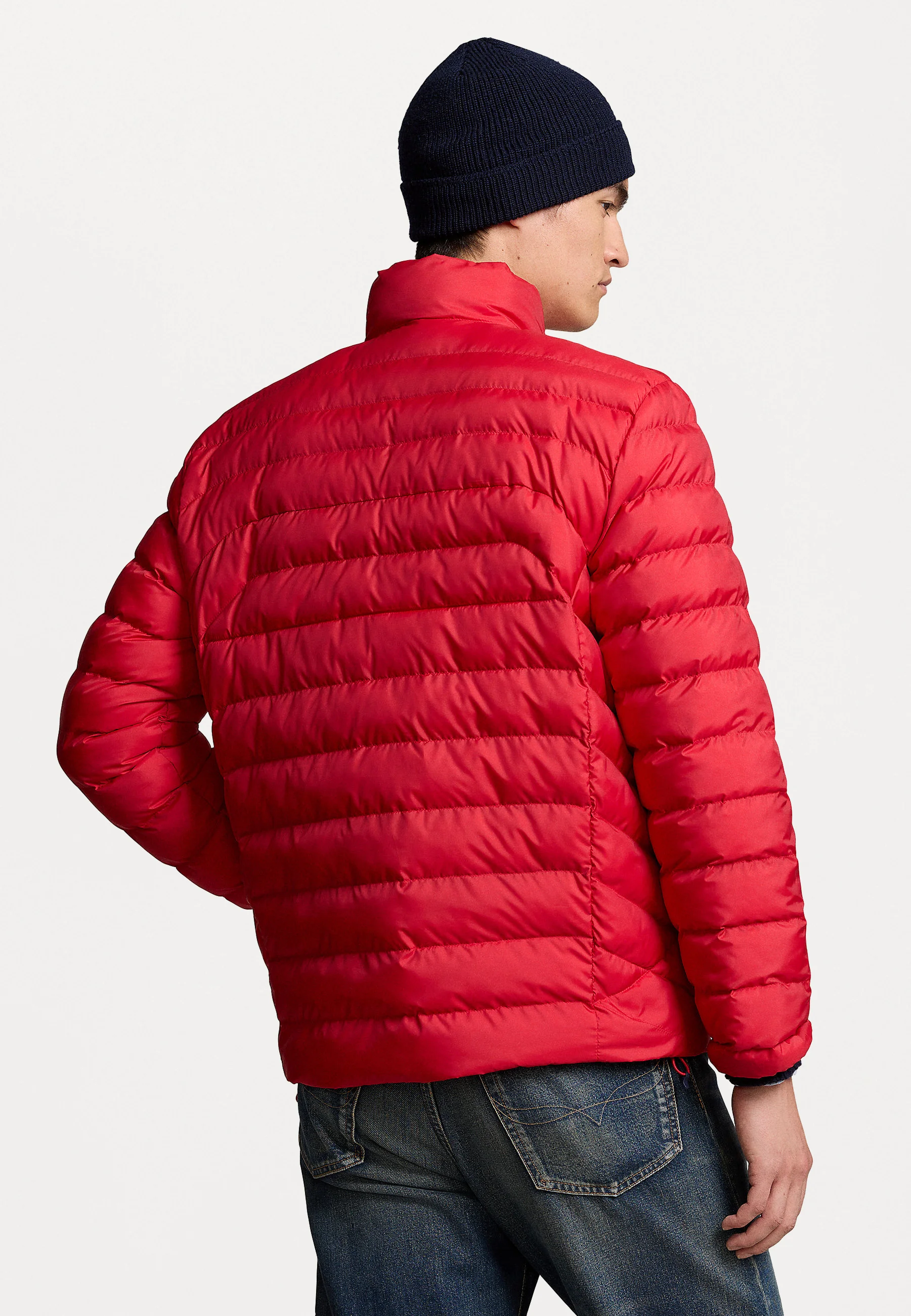 Polo Ralph Lauren Doudoune Colden rangeable rouge