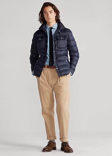 Polo Ralph Lauren Veste matelassée multipoches à boutons pression