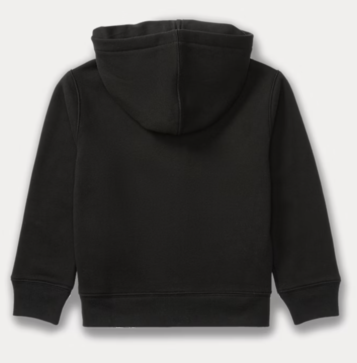 Polo Ralph Lauren Sweat à capuche en molleton mélangé noir