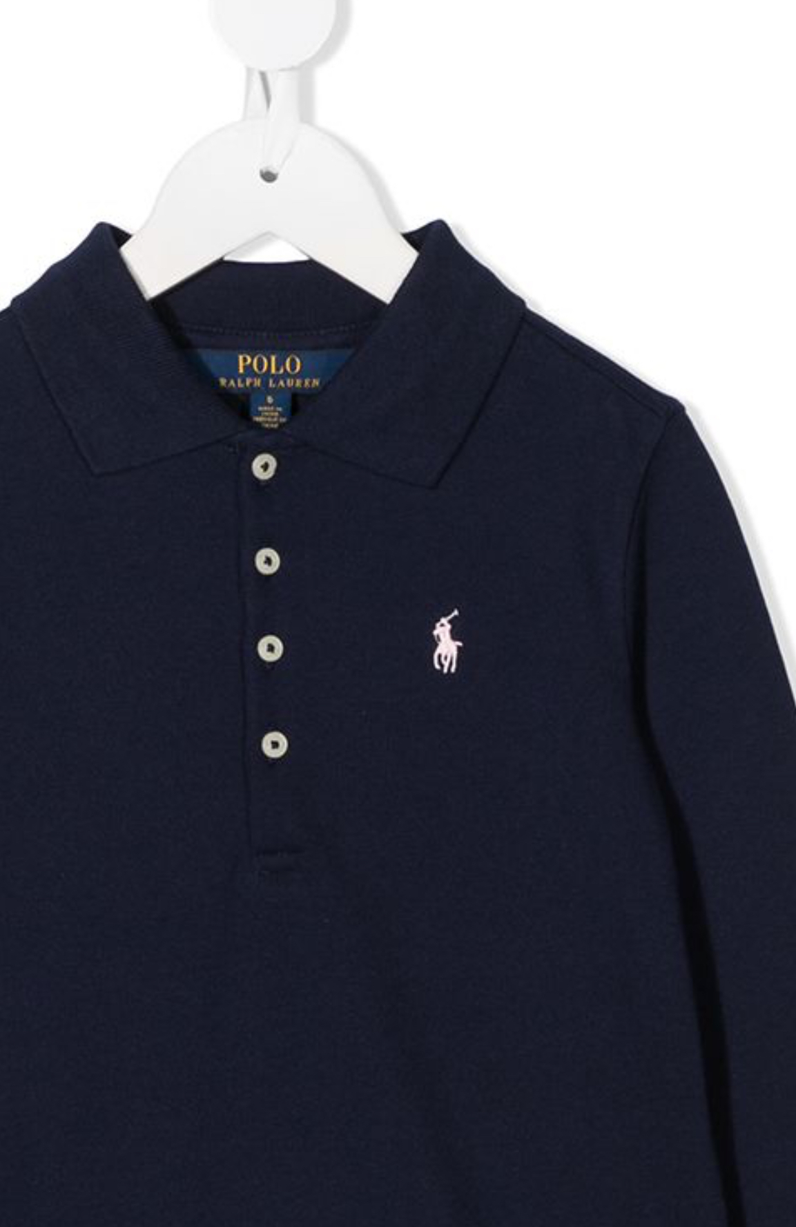 Polo Ralph Lauren Robe col polo noire à polo doré