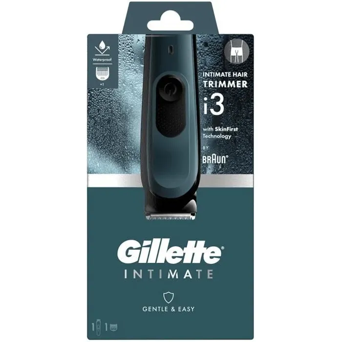 Tondeuse pour les poils intimes Gillette intimate i3
