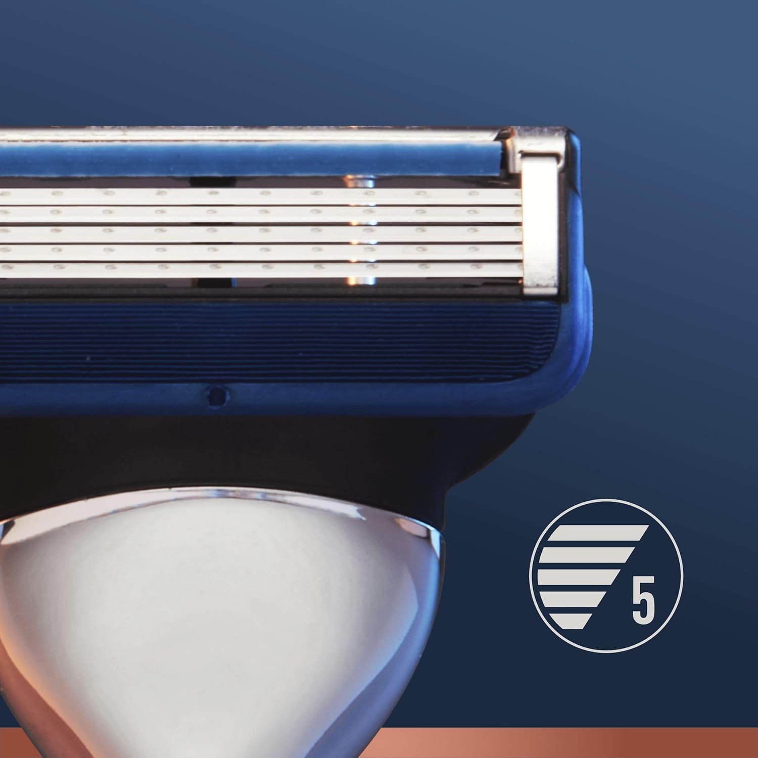 King C.Gillette Recharges De Lames, Rasage Et Contours, Pack de 3 Lames de Recharge