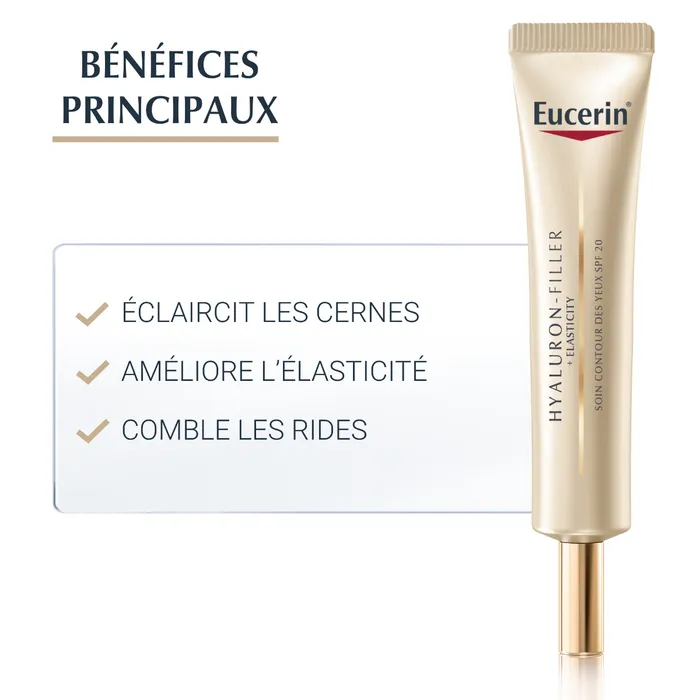 Eucerin soin Contour des Yeux HYALURON-FILLER + ELASTICITY SPF20