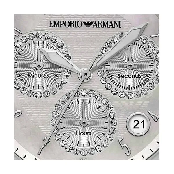 Montre Femme Emporio Armani Sportivo AR5961 Noir