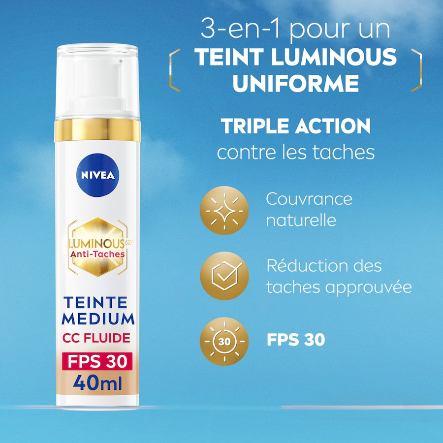 Nivea Cellular Luminous 630 Sérum correcteur anti-taches SPF50