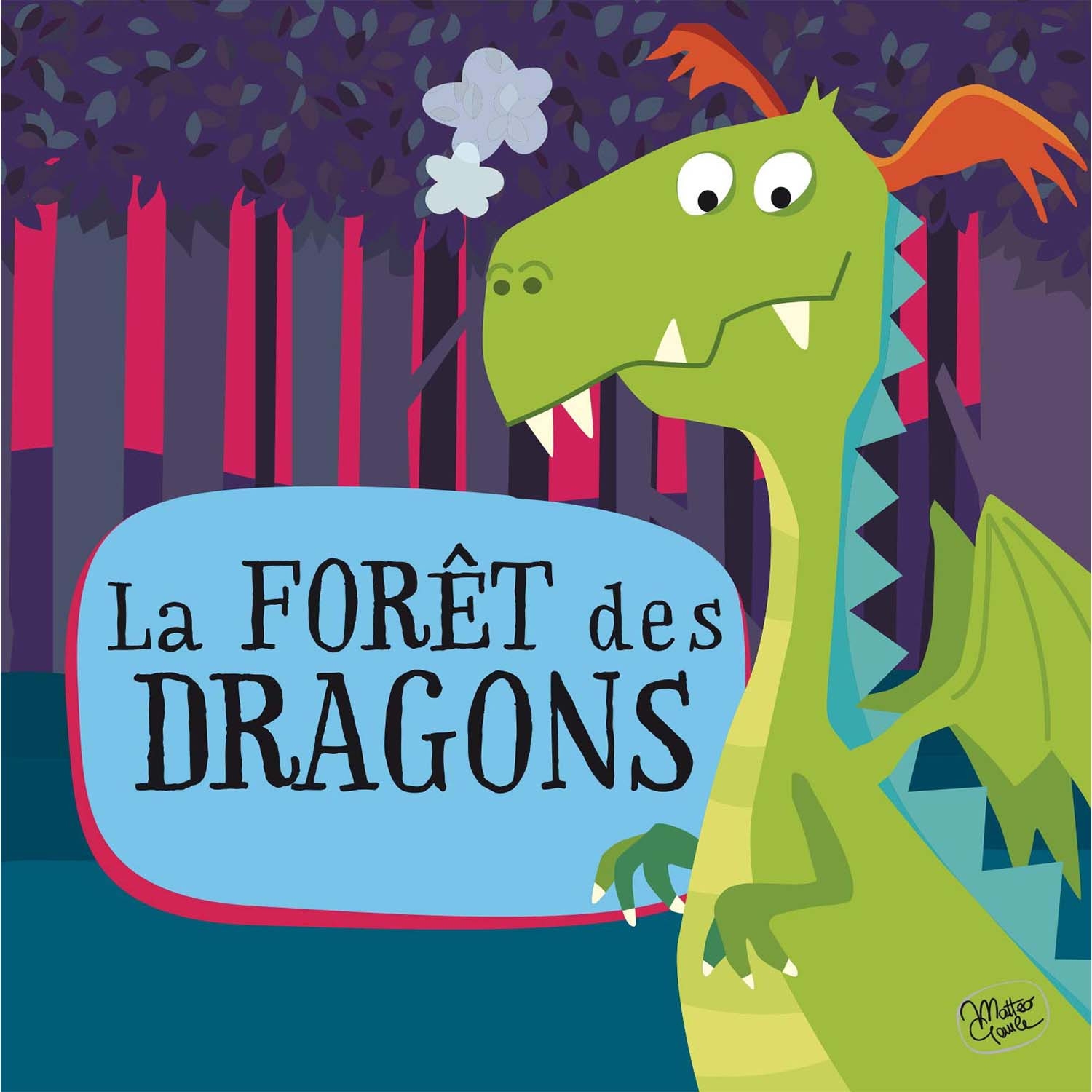 Sassi Junior Puzzle Géant + Livre - La Forêt Des Dragons