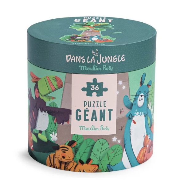 MOULIN ROTY puzzle géant palmier (36 pièces) - dans la jungle