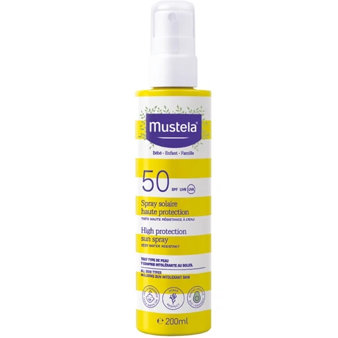 MUSTELA Spray solaire haute protection SPF 50​