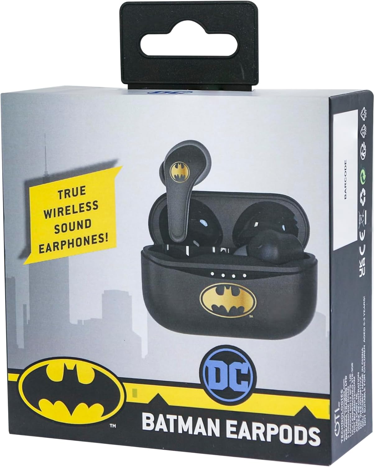 GAME OTL Écouteurs sans fil Batman TWS Earbuds